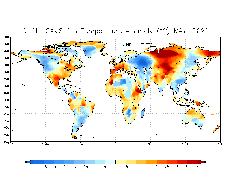 Climate Prediction Center - Global Temperature Monitoring