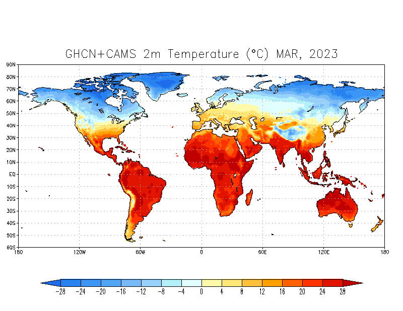 Climate Prediction Center - Global Temperature Monitoring