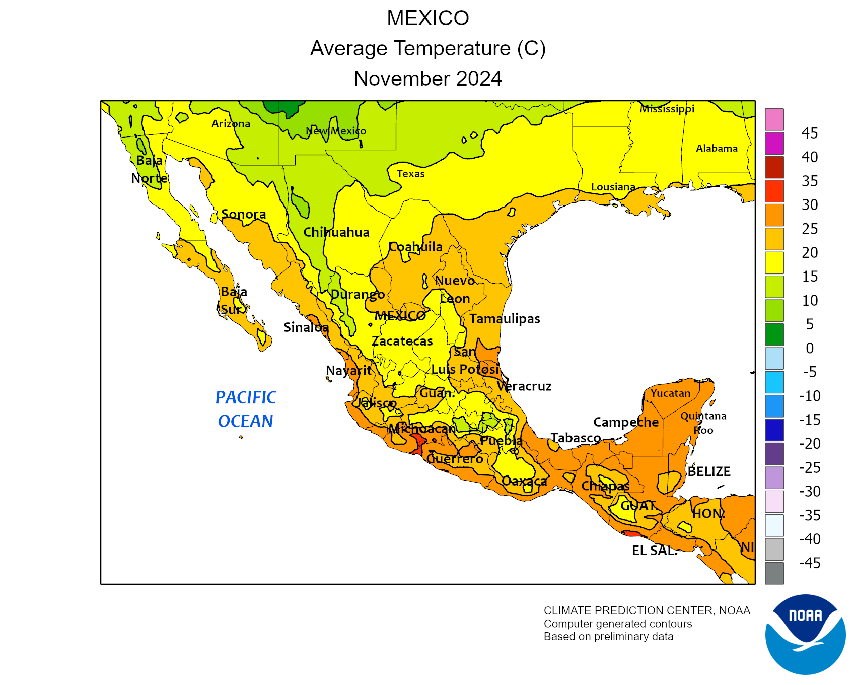 Climate Prediction Center Monitoring And Data Regional Climate Maps 