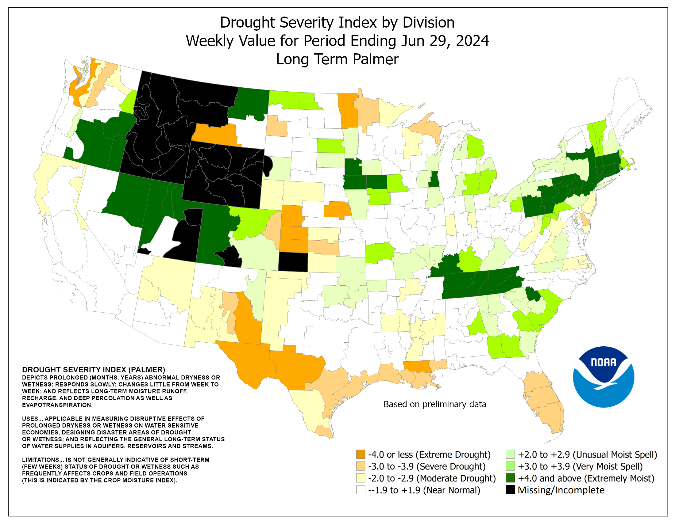 Palmer Drought Severity Index