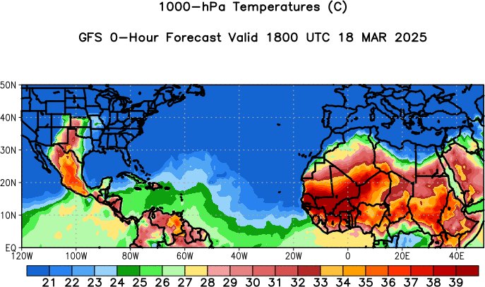 climate-prediction-center-gfs-forecast-1000-hpa-temperatures